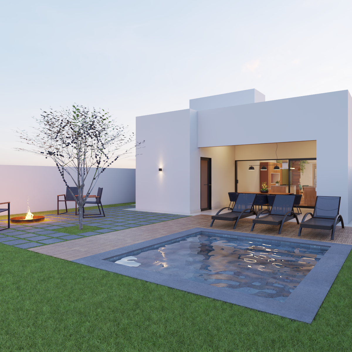 Área de lazer residencial — Eldorado do Sul